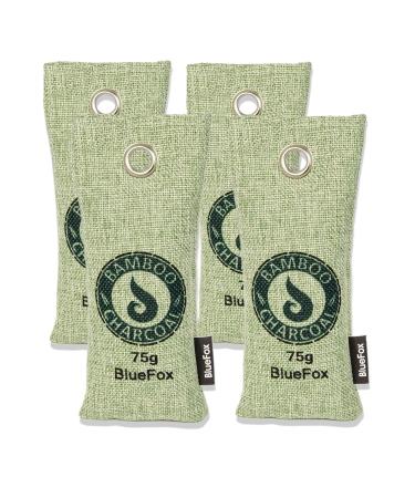 Bluefox i air freshen 4er set 75g with bamboo activated carbon for shoes I filter air purifier bags i welding smell removal from sports shoes i Sustainable dehumidifier smell remover green 75 g - 4 pieces - Buy Online on GoSupps.com