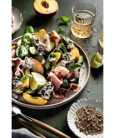 Biojoy Poivre blanc en grains BIO (500 g) Graines de Poivre blanc pour moulin sans additifs (Piper nigrum L.) - Buy Online on GoSupps.com