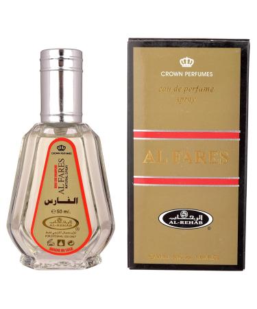 Al Rehab Al Fares Eau de Perfume Spray for Men 1.7 Ounce - Buy Online on GoSupps.com