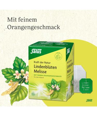  Salus Salus Lime Blossom Tea Lemon Balm 1 x 27 g - Buy Online on GoSupps.com