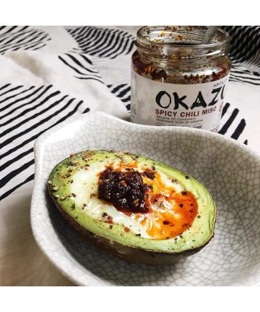 Premium Japanese Chili Miso Condiment (Pack of 2)- Savoury Umami-Rich Handcrafted in Canada by Abokichi - All Natural Vegan Non-GMO Gluten Free no MSG Sauce and Marinade Chili Miso 230 ml (Pack of 2) - Buy Online on GoSupps.com