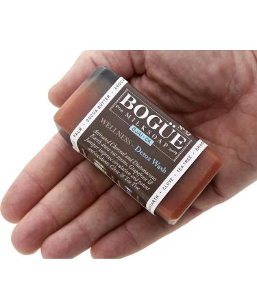 BOGUE Organic Handmade Goat Milk Soap - Wellness N 32 Detox Blend with Activated Charcoal & Essential Oils for Healthy Skin - International Shipping Available - Buy Online on GoSupps.com