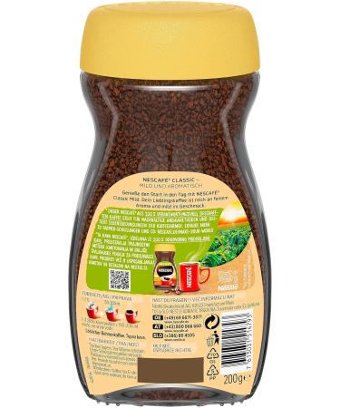 Nescaf Classic Mild Soluble Coffee - Rich Aroma 200g Pack | International Shipping Available - Buy Online on GoSupps.com