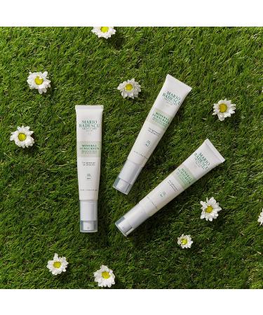 Mario Badescu Mineral Sunscreen SPF 30 | Reef Safe Oil-free Moisturizer with Zinc Oxide & Hyaluronic Acid | 1.5 Fl Oz - Buy Online on GoSupps.com