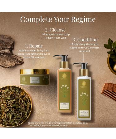 Buy Forest Essentials Hair Cleanser with Japapatti & Brahmi - Natural Herbal Shampoo 50ml | International Shipping Available - Buy Online on GoSupps.com