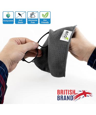 Ecomoist Natural Lens Cleaner 50ml with Microfibre Towel - Eco-Friendly for Eyeglasses, Sunglasses, and Reading Glasses - Buy Online on GoSupps.com