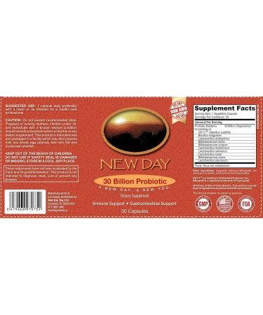 New Day Cape Aloe 15 Day Cleanse with New Day 30 Billion Probiotic Time Release 30 Vegetable Cap 30 Servings Non-GMO Combo Pack - Buy Online on GoSupps.com