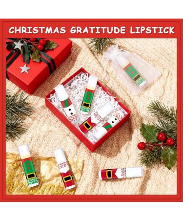 36Sets Christmas Lip Balm Bulk Christmas Lip Balm Set with Cards and Organza Bags Xmas Lips Balms Gift Set for Teens and Adults Xmas Stocking Stuffer Party Supplies Lips Care - Buy Online on GoSupps.com