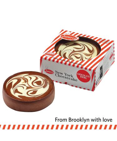 Junior's 8 Chocolate Swirl Cheesecake - Decadent Dessert for 12 - Buy Online on GoSupps.com