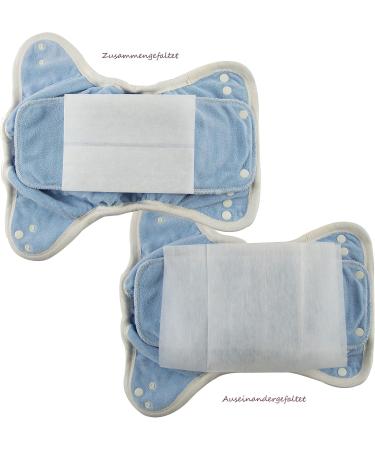 Buy Popolini Diaper Inserts - Eco-Friendly Popli Fleece for Cloth Diapers 100 Sheets | International Shipping Available - Buy Online on GoSupps.com