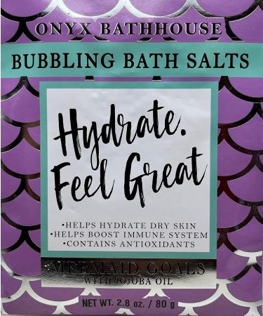 Onyx BATHHOUSE 4 Pack Bubbling Bath Salts - 12 Oz Each - Relax and Rejuvenate with Luxurious Soaks - Buy Online on GoSupps.com