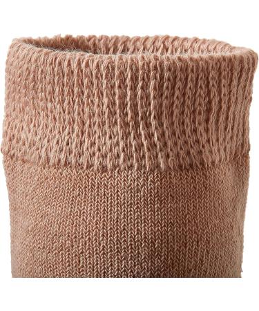 PrimeMed Adult Ankle-Length Slipper Socks - Tan XXL (6 Pairs) - Buy Online on GoSupps.com