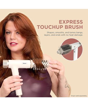 Shark XSKHD3RRBA SpeedStyle Express Touchup Brush Attachment for Shark SpeedStyle Blow Dryers Hair Drying & Styling Tool for Shaping Bangs Layers & Ends for All Hair Types Stone - Buy Online on GoSupps.com