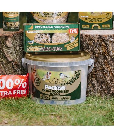 Peckish Extra Goodness Energy Ball Tub - 3.5 kg (Pack of 1) | 60051413 - Buy Online on GoSupps.com