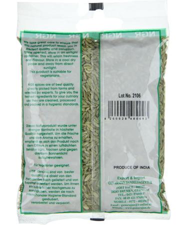 Ngr Fennel Seeds - 100g - 4 x 100g Packs - Buy Online on GoSupps.com
