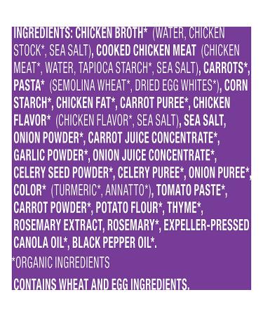 Annie's Organic Star Pasta & Chicken Soup - Non-GMO, 14 oz (Pack of 8) - Buy Online on GoSupps.com