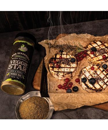 BBQ Moments Vegetable Seasoning 280g - 7-Veggie Rub for Grilling | BBQ Veggie Dry Rub Greens Seasoning Mix with Paprika - Buy Online on GoSupps.com