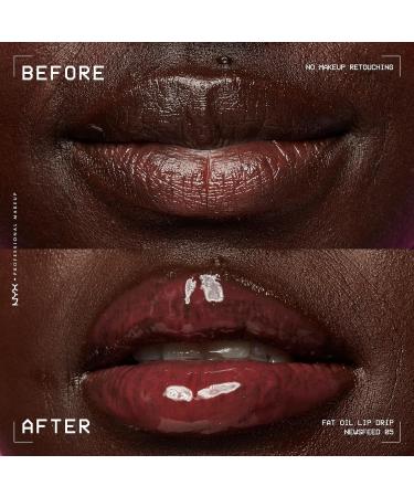 NYX Professional Makeup Moisturizing Lip Gloss - Intensive Shine & 12-Hour Care | FAT OIL LIP Drip in News Feed (4.8 ml) - Nourishing Oils & Thick Applicator - Buy Online on GoSupps.com