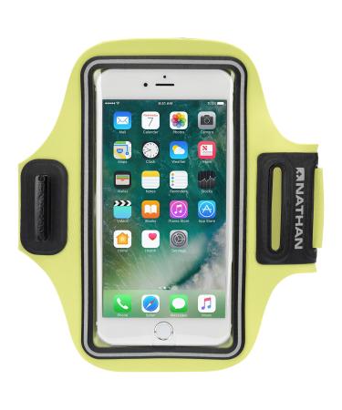 Nathan NS4947 Stridesport Smart Phone Arm Carrier Safety Yellow