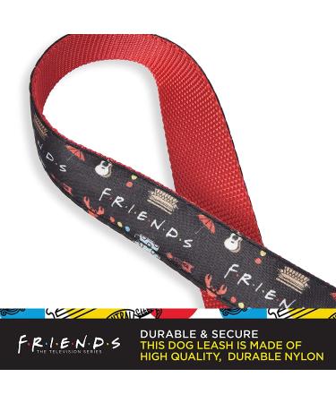 Friends TV Show Iconic Graphics Dog Leash - 6ft Puppy Lead for Dog Walking - Buy Online on GoSupps.com
