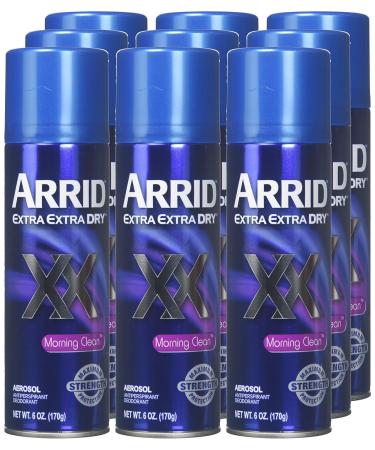 ARRID XX Anti-Perspirant Deodorant Spray Morning Clean 6 oz (Pack of 9) Morning Clean 6 Ounce (Pack of 9) - Buy Online on GoSupps.com