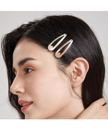 Dofash 12-Piece Set - 2 Snap Hair Clips for Girls & Women | Dark Brown & Light Brown Hair Jewelry - Buy Online on GoSupps.com