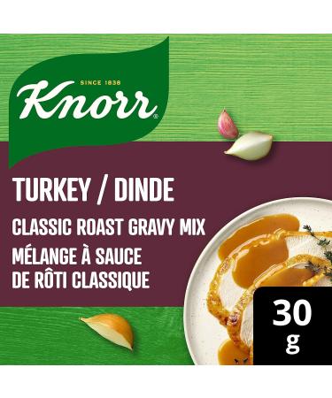 Knorr Gravy Mix for a traditional gravy on roasted meals Turkey Classic Roast no artificial flavours 30 g 24 count - Buy Online on GoSupps.com