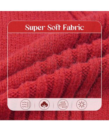 Iecoii Warm Turtleneck Dog Sweater - Cozy Winter Clothing for Small Medium & Large Dogs - Red XXXX-Large - Buy Online on GoSupps.com