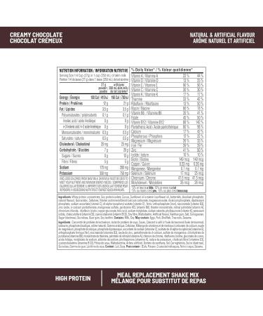 Slim Fast Advanced Nutrition Meal Replacement or Weight Loss Shake 20g High Protein Smoothie Powder Creamy Chocolate Gluten Free 324g - Buy Online on GoSupps.com
