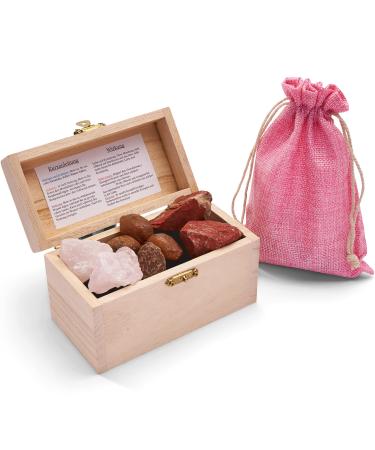 Love and affection | 100% natural stones | Premium water stones | Your healing stone gemstone water mixture | Purified spring water