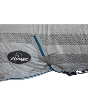 Marengos Flying Corner with Cloister | Economic Insect & Pest Protection | 105 cm Adjustable Horse Ceiling in Silver Gray - Buy Online on GoSupps.com