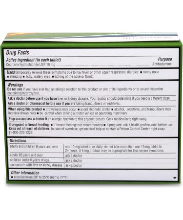 Aurohealth All Day Allergy Relief Cetirizine Hydrochloride Tablets 10 mg Antihistamine 300 Count - Buy Online on GoSupps.com