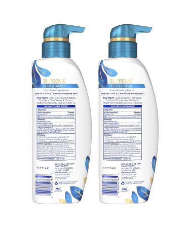 Head & Shoulders Detox and Hydrate Shampoo Twin Pack - 11.8 Fl Oz | International Shipping Available - Buy Online on GoSupps.com