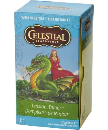 Celestial Seasonings Tension Tamer Herbal Tea 43g - Buy Online on GoSupps.com