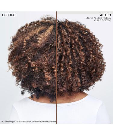 Redken Routine For Dry or Frizzy Curly Hair Set of Shampoo and Conditioner Gentle Cleansing with Intensive Nutrition Provides Hydration and Suppleness With Aloe Vera All Soft Mega Curls - Buy Online on GoSupps.com
