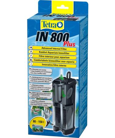 Tetra 800+ Internal Aquarium Filter | Clear Healthy Water for 80-150L Tanks | Mechanical Biological & Chemical Filtration - Buy Online on GoSupps.com