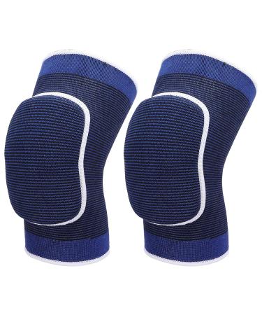 ZJchao Professional Knee Compression Sleeve - Breathable Kneepad for Running Workout Volleyball & Dancing (Blue) - International Shipping Available - Buy Online on GoSupps.com