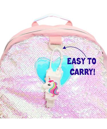 RALME Kids Hand Sanitizer Pack of 3 for Girls with Cupcake & Unicorn Holders - Includes Bottles | Fun and Convenient Hygiene Solution - Buy Online on GoSupps.com