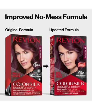 Revlon Colorsilk Haircolor Light Auburn 4.4 Ounces by Revlon - Buy Online on GoSupps.com