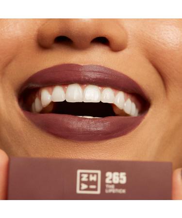3INA Makeup Lipstick 265 - Brown Matte Lip Colour with Vitamin E & Shea Butter - Buy Online on GoSupps.com