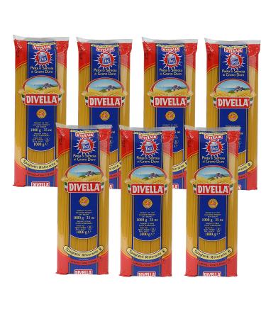 Divella 7 Divoella N8 spaghetti (1000g each)