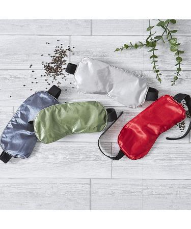 Bucky Serenity Spa Mask Hot/Cold Therapy | All Natural Buckwheat Seeds | Luxurious Satin Cover | Sage - Buy Online on GoSupps.com