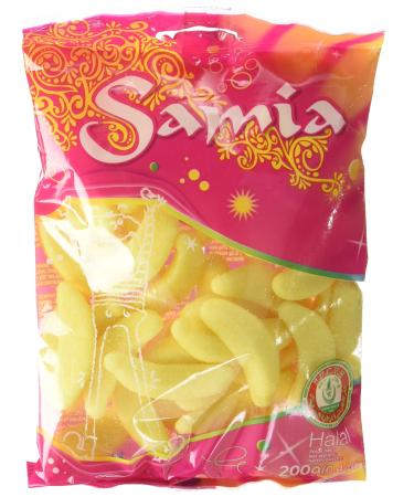 Samia Halal Banana Gummies 200 g – Pack of 12