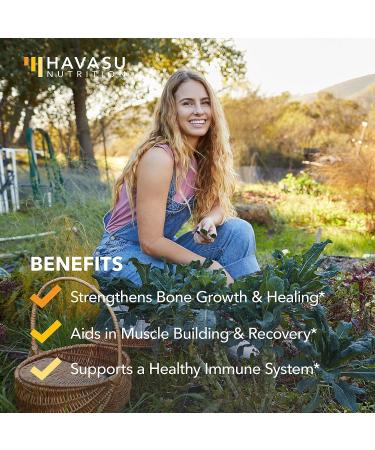 HAVASU NUTRITION Vitamin D3 K2 Gummies | Bone & Muscle Support | 60 Plant-Based Raspberry Flavored Vegan Gummies - Buy Online on GoSupps.com