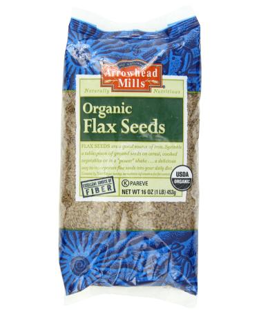 Arrowhead Mills Organic Flax Seeds 16 oz (453 g)