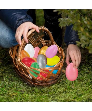 Buy TRIXES Pack of 12 Colorful Empty Easter Eggs - Fill Your Own Surprises - International Shipping Available - Buy Online on GoSupps.com