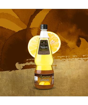 Maille Sauce Vinaigrette Agrumes Vinaigre de Vin Blanc Jus de Citron Mandarine et Zeste de Citron 1L - Lot de 2 - Buy Online on GoSupps.com