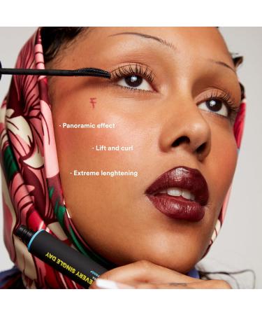 3ina Makeup - The Every Single Day Waterproof Mascara - Black Mascara Lengthening and Shaping Effect - Mascara with Hourglass Brush - Mascara for Sensitive Eyes - Vegan - Cruelty Free - Buy Online on GoSupps.com