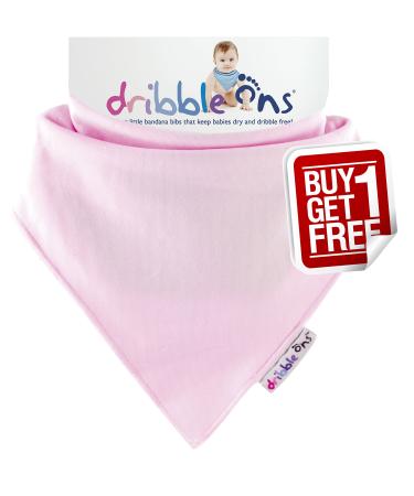 Dribble Ons Bib (0-24 Months) Baby Pink