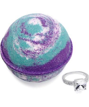 Mermaid Daydream Bath Bomb with Size 10 Ring Inside - Extra Large 10 oz - Made in USA - Buy Online on GoSupps.com